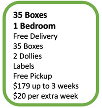 Load image into Gallery viewer, 35 Boxes: 1 Bedroom