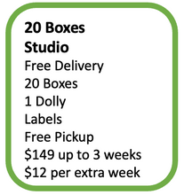 Load image into Gallery viewer, 20 Boxes: Studio Package